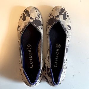 Rothy’s grey camo 8.5